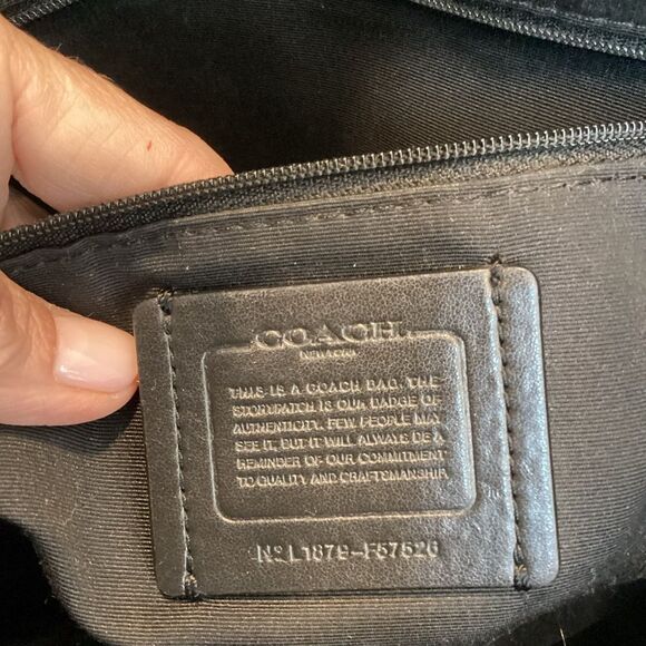 Coach Ava Crossgrain Leather Shoulder Bag Tote - Picture 14 of 14